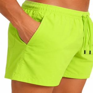 Men <b>Shorts</b> Custom Color Quick Dry Breathable Mesh Swim Stylish Lightweight Comfortable Casual Premium Solid <b>Swimwear</b> - Product Image 4