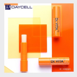 ลิปแคร์ Deycell Korean K-Beauty Daycell Dr Vita วิตามินบำรุงริมฝีปาก ลิปบาล์ม 3 ชิ้น ผลิตในเกาหลี - Product Image 4