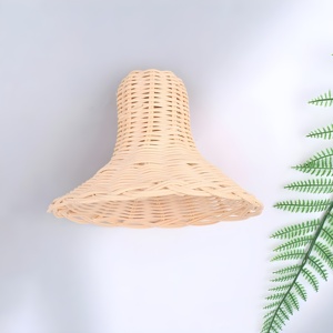 Lampe de chevet pour enfants au prix de gros, meilleur choix, abat-jour en rotin durable pour la décoration de la chambre d'enfant - Product Image 4