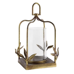 Support de bougie en fer forgé pour bougies chauffe-plat, finition noire thermolaquée, pour la décoration intérieure, la mise en scène d'événements et l'éclairage. - Product Image 2