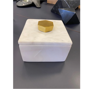 Caja de Joyería de Mármol de la Mejor Calidad, 2 Piezas de Diferentes Colores de Mármol, Utilizada para Pulseras, Pendientes, Cosméticos - Product Image 6