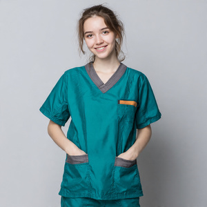 Uniformes de Peluquería Canina de Manga Corta, Ropa de Trabajo para Peluqueros de Mascotas, Conjunto Impermeable, Uniforme de Peluquero Canino para Hombre, Uniforme de Peluquería Canina Sublimado - Product Image 6