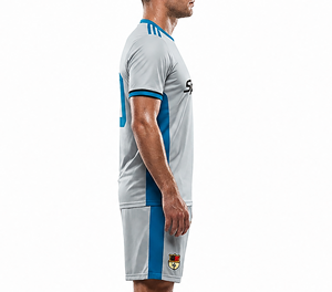 Uniformes de Fútbol Personalizados al por Mayor de Primera Calidad en Tela Transpirable de Secado Rápido de Spandex/Poliéster para Hombre/Unisex - Product Image 3