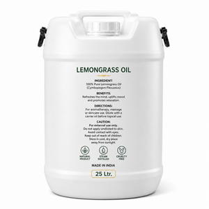 Aceite Esencial de Limoncillo de Tamil Nadu 100% Puro y Natural de Primera Calidad, Destilado al Vapor, para Aromaterapia y Cuidado Facial, Kodai Global Export - Product Image 2