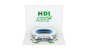 Tarjeta de Felicitación Pop-Up 3D HDI Arena, Impresión Digital, Papel con Barnizado Mate, Tarjeta de Regalo - Product Image 3