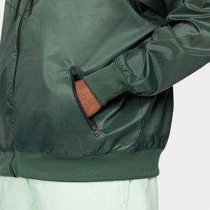 <b>Men</b> Classic Hooded Windbreaker <b>Jacket</b> Lightweight Soft Casual Zip Front Waterproof Breathable Winter Regular Fit Outdoor - Product Image 6