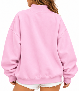 เสื้อสเวตเตอร์คอเต่าผู้หญิงแบบ OEM ODM สั่งทำพิเศษ เนื้อผ้านุ่มถัก ใส่สบายสำหรับฤดูหนาว ทรงหลวม เป็นมิตรต่อสิ่งแวดล้อม แห้งเร็ว พร้อมปักโลโก้ - Product Image 3