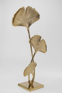 Escultura de Pájaro y Rama Chapada en Oro, Decoración Circular para Mesa, Figura Artística Contemporánea para Sala de Estar, Regalo de Inauguración de Casa - Product Image 2