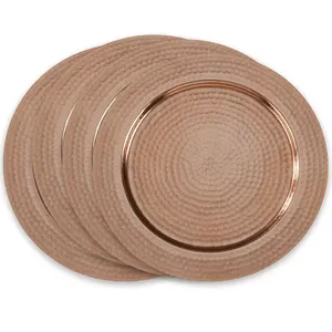 Assiettes de présentation économiques aux motifs complexes, idéales pour les mariages, les fêtes et l'usage domestique - Product Image 1