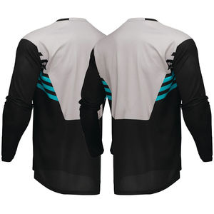 เสื้อเจอร์ซีย์สำหรับแข่งรถมอเตอร์ไซค์ออฟโรด แขนยาว ระบายอากาศได้ดี พิมพ์ลายแบบซับลิเมชั่น ไซส์พลัส สำหรับขี่มอเตอร์ไซค์วิบาก - Product Image 6