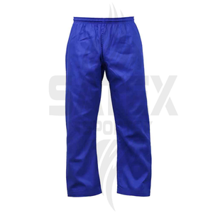 Custom V <b>Neck</b> WT Sambo Uniform Sets 100% Cotton Ribbed Dobok Suit Breathable Quick Dry Unisex for Training & Competition - Product Image 5