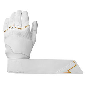 Vente directe d'usine, qualité supérieure, couleur personnalisée, gants de frappe pour baseball et softball professionnels en cuir super adhérent - Product Image 5