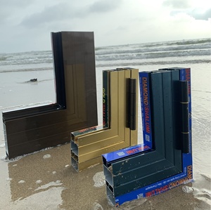Profilé en Aluminium pour porte coulissante rotative, revêtement en poudre 6063 T5 meilleure vente au Vietnam - Product Image 1