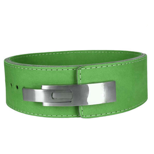 Ceinture de musculation professionnelle à levier, construction en cuir épais, fermeture à levier en acier robuste, ajustement confortable et sécurisé - Product Image 1