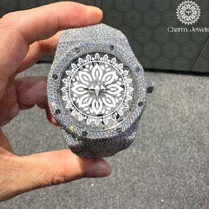 Charm_Jewels Luxury Stainless Steel Square Analog Quartz <b>Watch</b> With Sapphire Crystal 42mm Luminous Unisex - Product Image 1