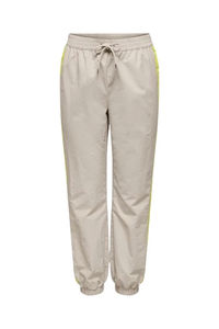 Ensemble de survêtement deux pièces pour femme, respirant, à capuche, avec blocs de couleur personnalisés, en nylon 100%, veste coupe-vent à cordon de serrage et pantalon - Product Image 3