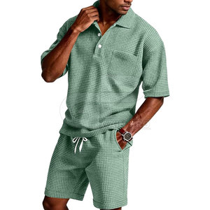 Conjunto de pantalones cortos para hombre, ligeros y cómodos, ideales para gimnasio, correr, hacer ejercicio o uso diario informal. - Product Image 2