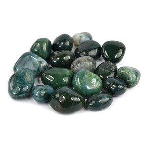 Piedra Natural de Ágata Musgosa Pulida al por Mayor, Fabricante y Proveedor de Gemas Curativas de Cristal de la India - Product Image 2