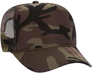 Gorra Trucker de 6 Paneles de Alta Calidad, Duradera y Transpirable, Personalizada de Fábrica, con Parche Bordado de 5 Paneles, Logotipo de Camuflaje, Malla, Diseño Clásico - Product Image 6