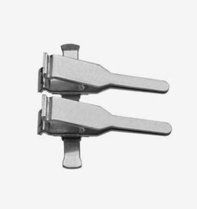 Microvascular Double <b>Clamps</b> Approximator <b>Frame</b> Length 8mm Arteries Stainless Steel Manual CE Certified - Product Image 2