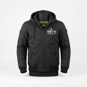 Chaqueta de Motociclista de Cuero, Nueva, Elegante, para Invierno, de Alta Calidad, Resistente al Viento - Product Image 2