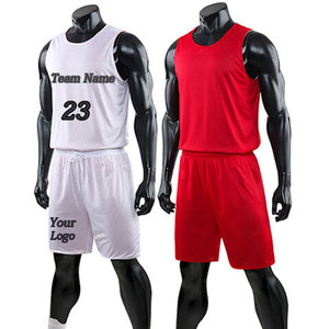 Maillot de basket sublimé à séchage rapide, respirant, sans manches, pour match, en spandex haute élasticité, durable - Product Image 4