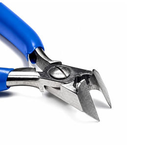 <b>Flush</b> <b>Cutter</b> Nipper Pliers 5" High Quality Light Weight Smooth Work Jewelry Making Wire Cutting Tool - Product Image 2