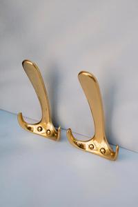 Crochets muraux doubles en métal antirouille pour suspendre manteaux, chapeaux et serviettes, pour usage hôtelier - Product Image 5