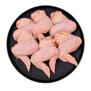 Alas de Pollo Congeladas de Grado A, IQF, Halal, Frescas, Alas de Pollo de Tres Articulaciones, Parte Media y Drumette, Suministro al por Mayor para Exportación - Product Image 1