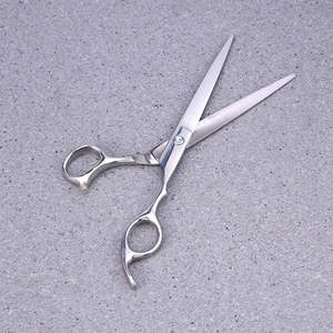 Tijeras Curvas de Peluquería Canina con Diseño Personalizado 2025, Borde Recto, Doble Gancho, para Cortar el Pelo de Mascotas - Product Image 4