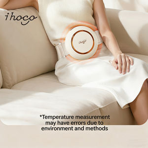 Masajeador Abdominal Inteligente con Calor, Amasamiento Automático para el <span class=keywords><strong>Estreñimiento</strong></span> <span class=keywords><strong>y</strong></span> el <span class=keywords><strong>Dolor</strong></span> Menstrual, Masajeador Inalámbrico para el Vientre para Mujeres, Fábrica OEM - Product Image 3