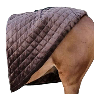 Protección para caballos: Utilice mantas de equitación de alta calidad diseñadas con tela impermeable, forro suave y costuras duraderas. - Product Image 6