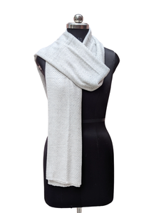 Women Best Comfortable Zigzag Wool Acrylic Stole, 28x80 Inch Handmade Fashion Scarf, Premium Soft Fiber <b>Winter</b> Wrap for Ladies - Product Image 4