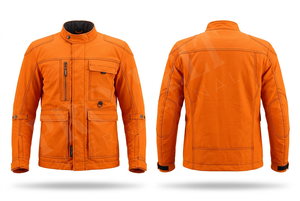 Vêtements de sport, veste de moto en textile robuste et durable avec plusieurs poches, résistante aux intempéries, design élégant, veste de moto personnalisée - Product Image 2