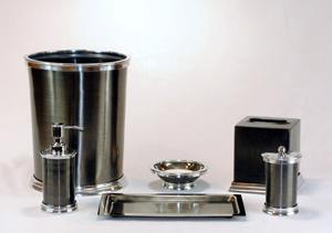 Ensemble d'accessoires de salle de bain en métal argenté durable, parfait pour les salles de bain publiques d'hôtel, élégant, pratique et hygiénique pour les invités - Product Image 6