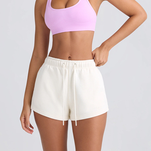 <b>Women</b> High Quality Eco-Friendly Quick Dry Breathable Fleece <b>Swim</b> <b>Shorts</b> Pockets Elastic Waist Boardshorts Casual Customizable - Product Image 1