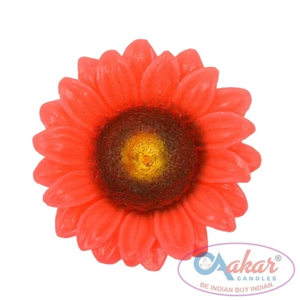 Bougie flottante décorative en cire AF 304 en forme de tournesol, idéale pour les mariages, Diwali et les fêtes - Product Image 5