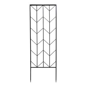 Clôture en acier galvanisé noir Linea Exports Inc, treillis de jardin, portails de sécurité, clôture en fer forgé, clôture ornementale pour cour - Product Image 3