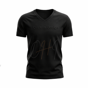 Camiseta Casual Personalizable con Cuello Redondo y Estampado Frontal para Hombre, 100% Algodón Ecológico, Transpirable, de Secado Rápido, Tejido Cómodo y Holgado - Product Image 4