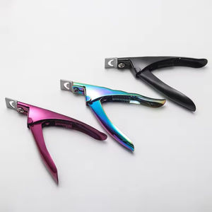 Cortauñas para Uñas de Gel, Uñas y Puntas de Uñas, Cortauñas Ergonómico de Acrílico para Uñas Artificiales Gruesas con Acabado Liso - Product Image 3