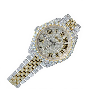 นาฬิกาเพชรโมอิสซาไนต์สุดหรูสำหรับสวมใส่ทุกวัน งานปาร์ตี้ และโอกาสพิเศษ จำหน่ายราคาโรงงาน - Product Image 1