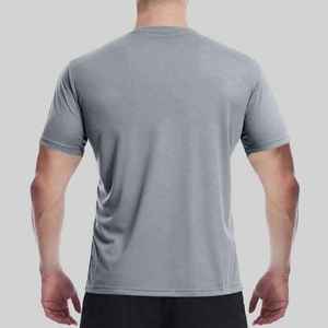 <b>Men</b> Long Sleeve Athletic Half-Zip Shirt 1/4 Zip Performance Training Fitness Top <b>Stretch</b> Sports Shirt Supplier - Product Image 1
