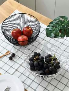 Elegante Cesta de Frutas Ovalada de Metal Diseñada para Almacenamiento de Frutas con Bordes Suaves, Acabado Duradero y Atractivo Visual - Product Image 4