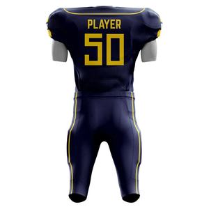 Uniforme de fútbol americano, sublimación personalizada, 100% poliéster, precio barato - Product Image 5