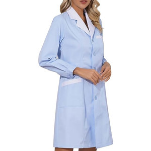 Blouse de laboratoire pour femmes sur mesure de haute qualité, respirante et légère, produit très demandé, vente en gros - Product Image 1
