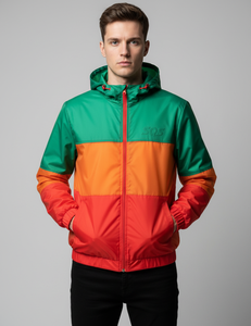Custom Design Outdoor Running Men's <b>Plus</b> <b>Size</b> Windbreaker Jacket Soft Nylon <b>PVC</b> TPU Spandex Reusable Travel Waterproof Rain High - Product Image 1