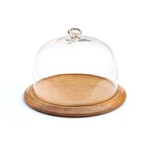 Decorative Wooden <b>Cake</b> Dome With Classic Design Suitable For Serving <b>Cakes</b> Pastries And Sweet Treats In Style - Product Image 3