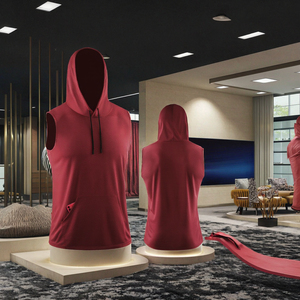 Débardeur de sport sans manches pour homme, respirant, léger, séchage rapide, style vintage, doux, pour la course et la gym - Product Image 2