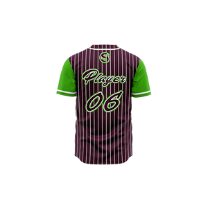 เสื้อเบสบอลผู้ชายแบบปรับแต่งได้ เนื้อผ้านุ่ม ระบายอากาศได้ดี ซับเหงื่อ ป้องกันแบคทีเรีย ผ้าไมโครเมชคอตตอนเนื้อแน่น แขนสั้น ออกแบบเองได้ - Product Image 2