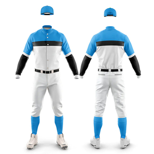 Tenues de sport unisexes de haute qualité pour baseball et softball, respirantes, personnalisables (couleur et logo), séchage rapide, coupe-vent 4 - Product Image 2